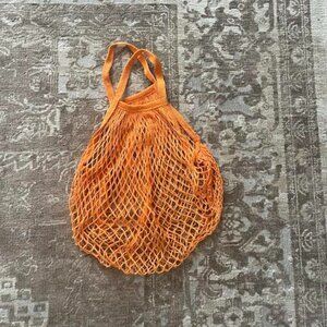 Coral Color Shopping Fishnet